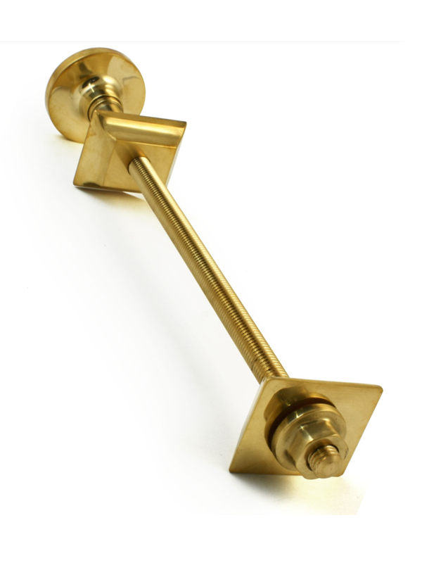 Balmoral Thermostatic Valve Set - Unlacquered  Brass
